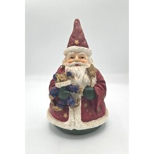 Vintage Star-Claus Music‎ Box Figurine